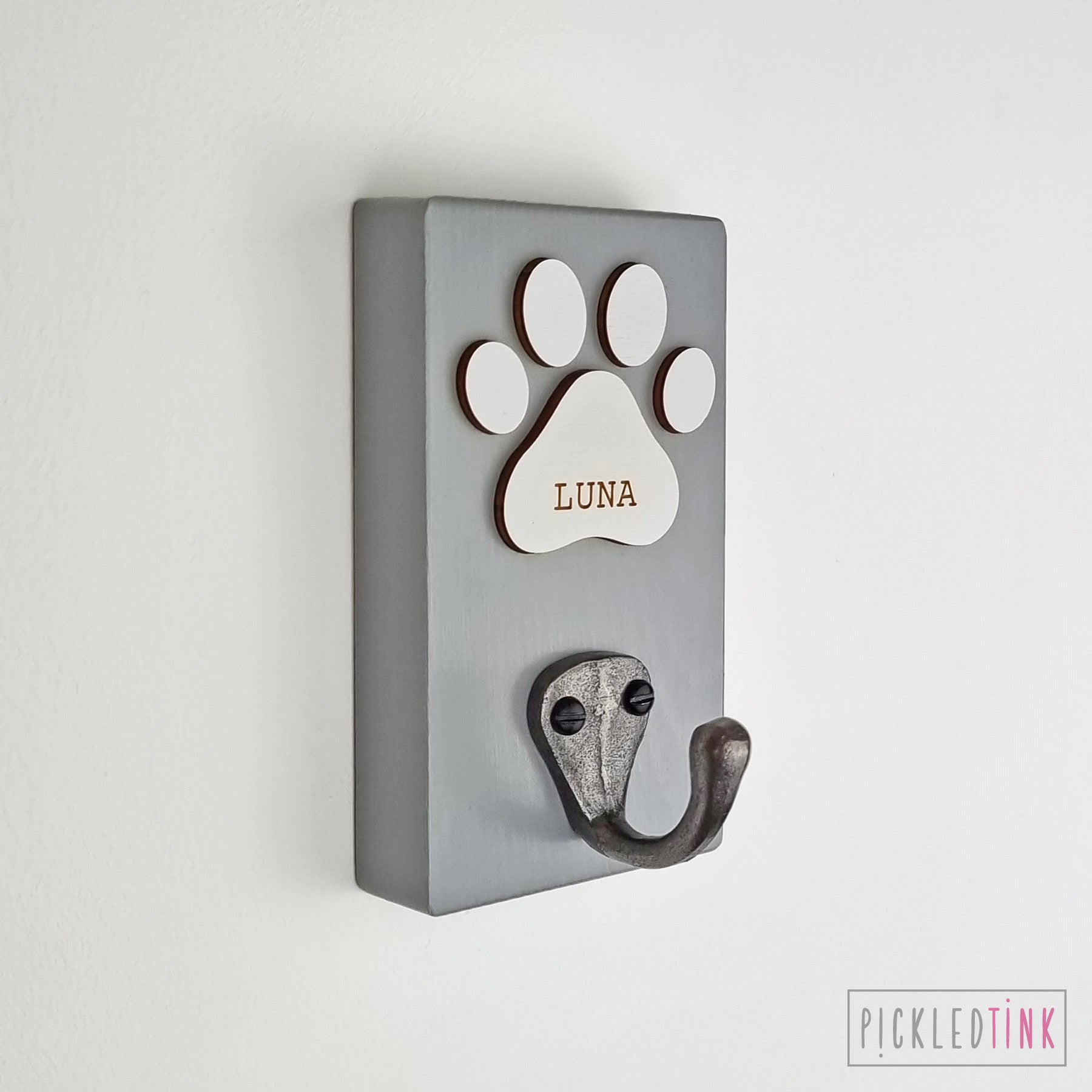 Personalised deals dog hooks