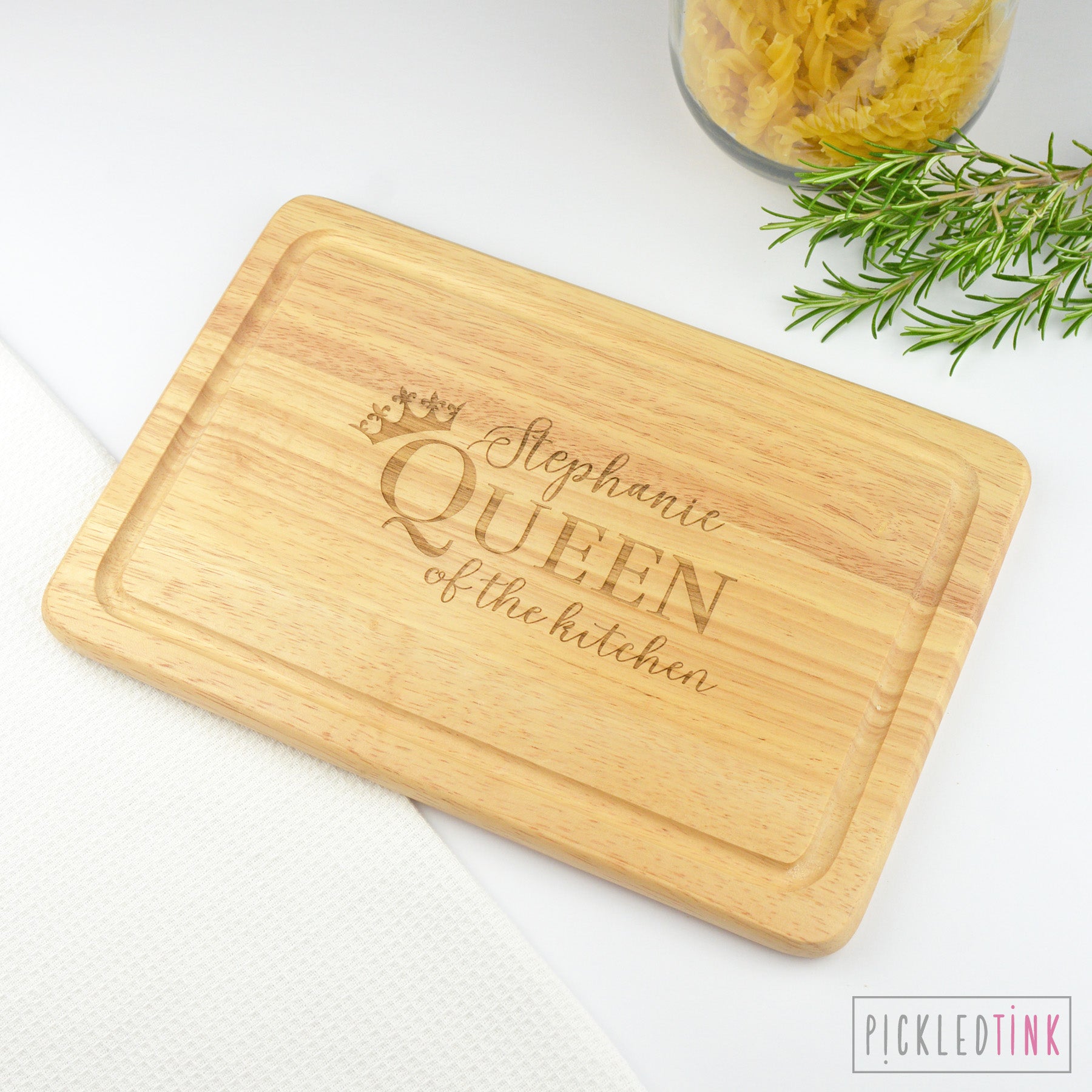 King/Queen of the Kitchen Chopping Board