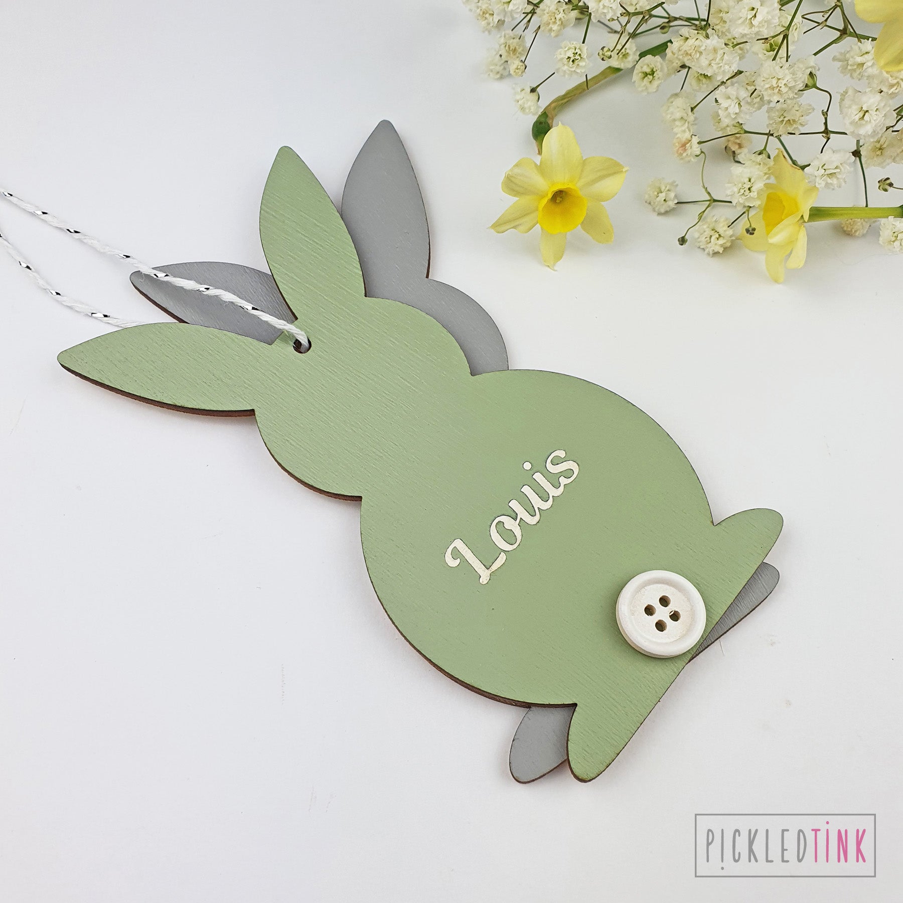 Hanging Easter Bunny Decoration