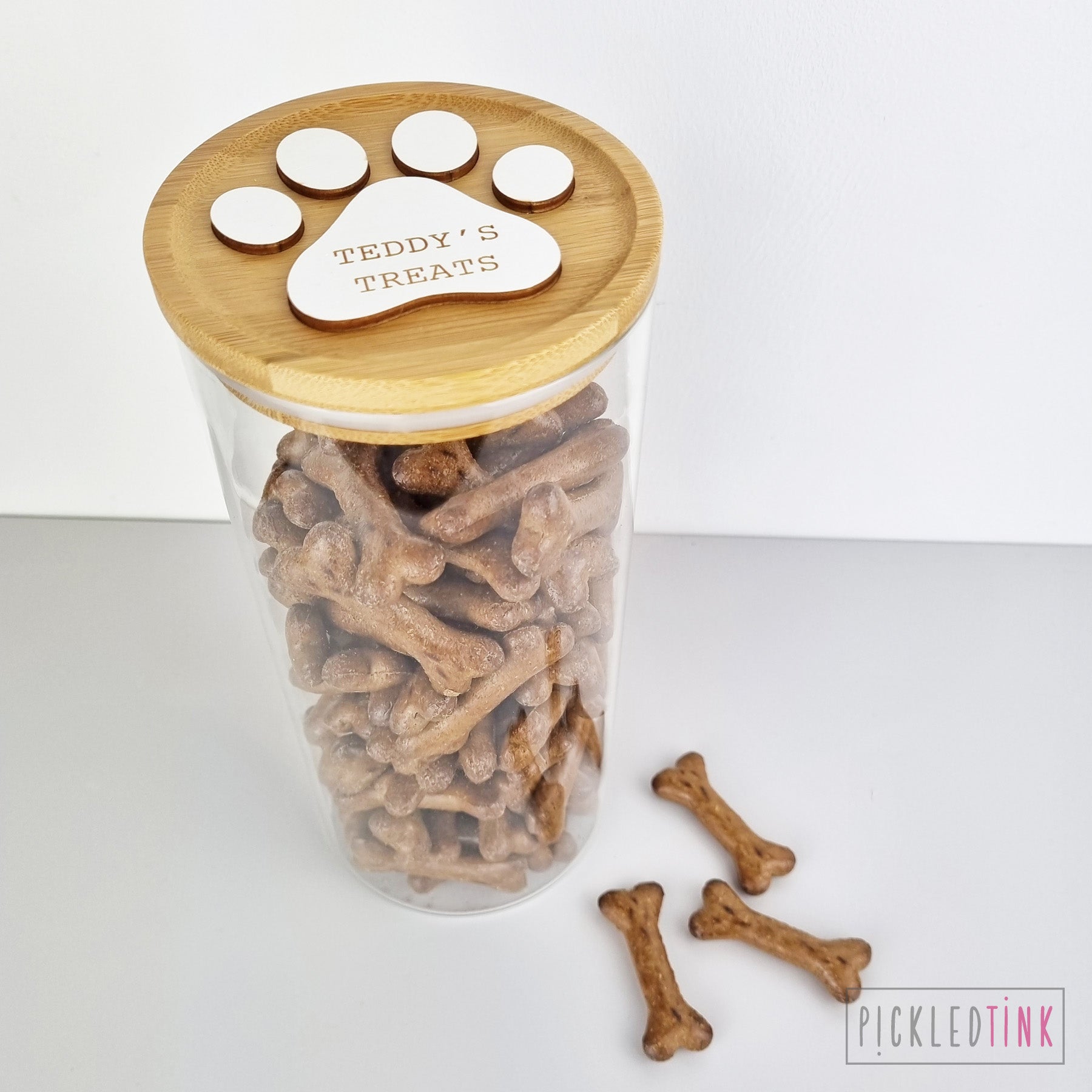 Extra large hot sale dog treat jar