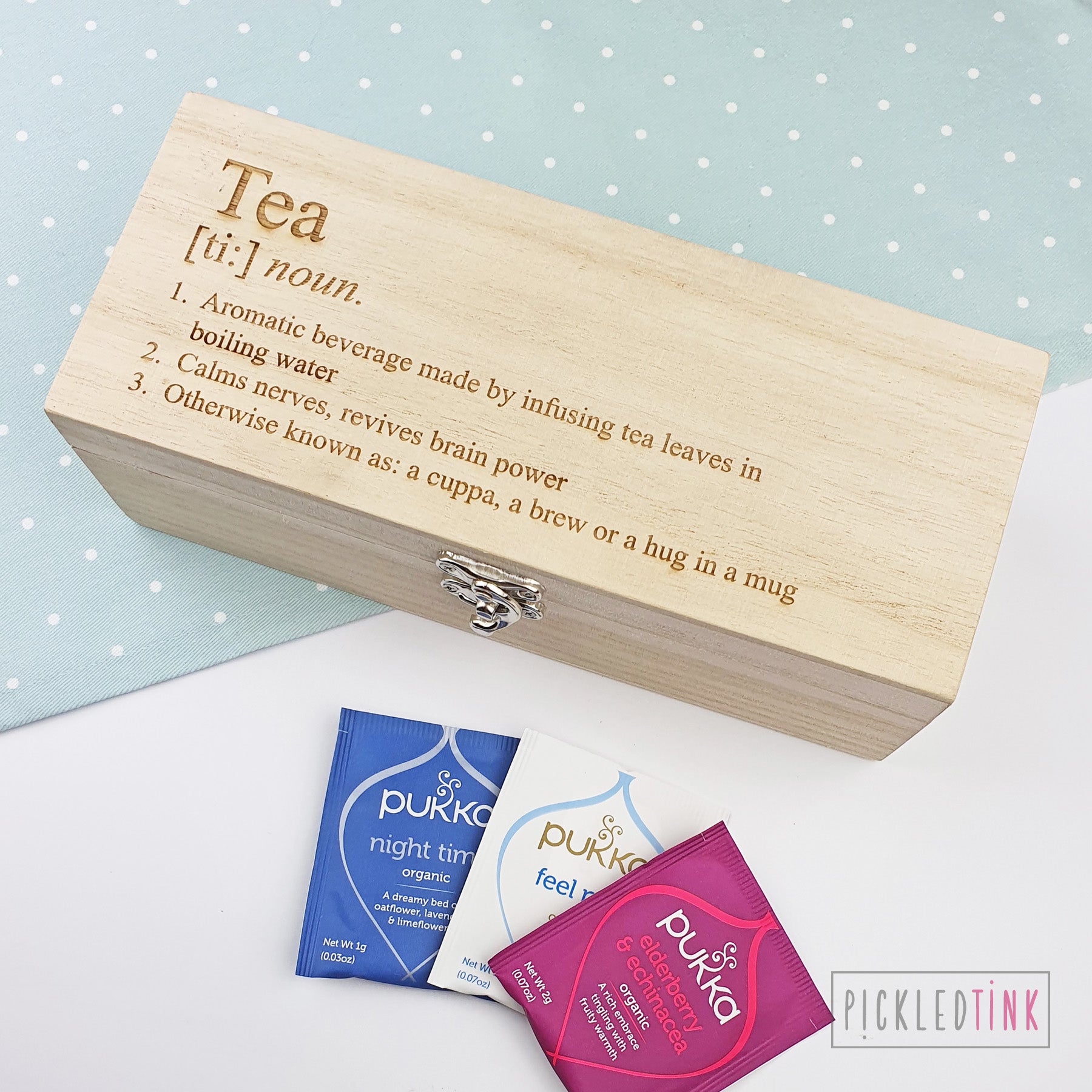 Tea Definition Tea Box