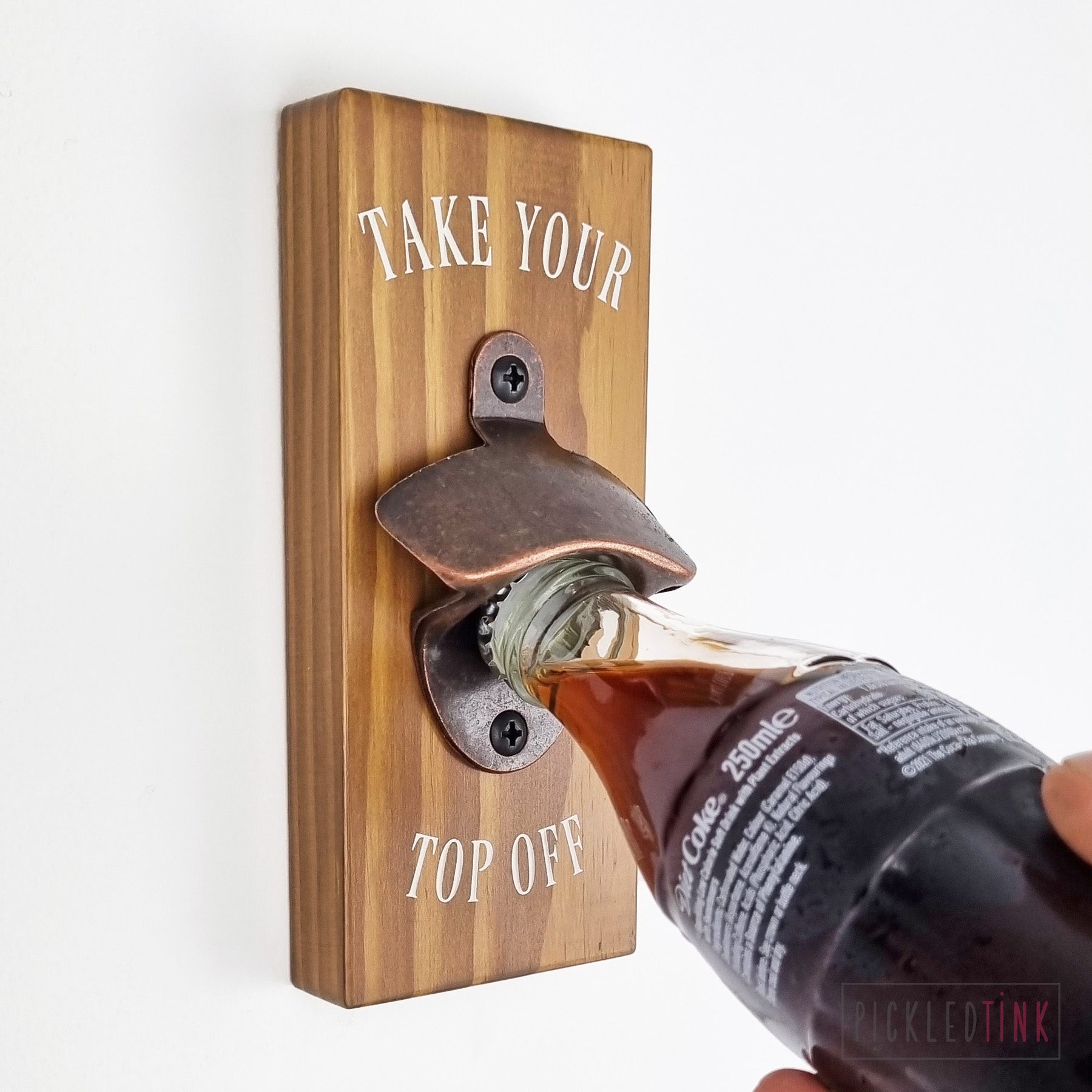 Personalised Wall Mounted Bottle Opener